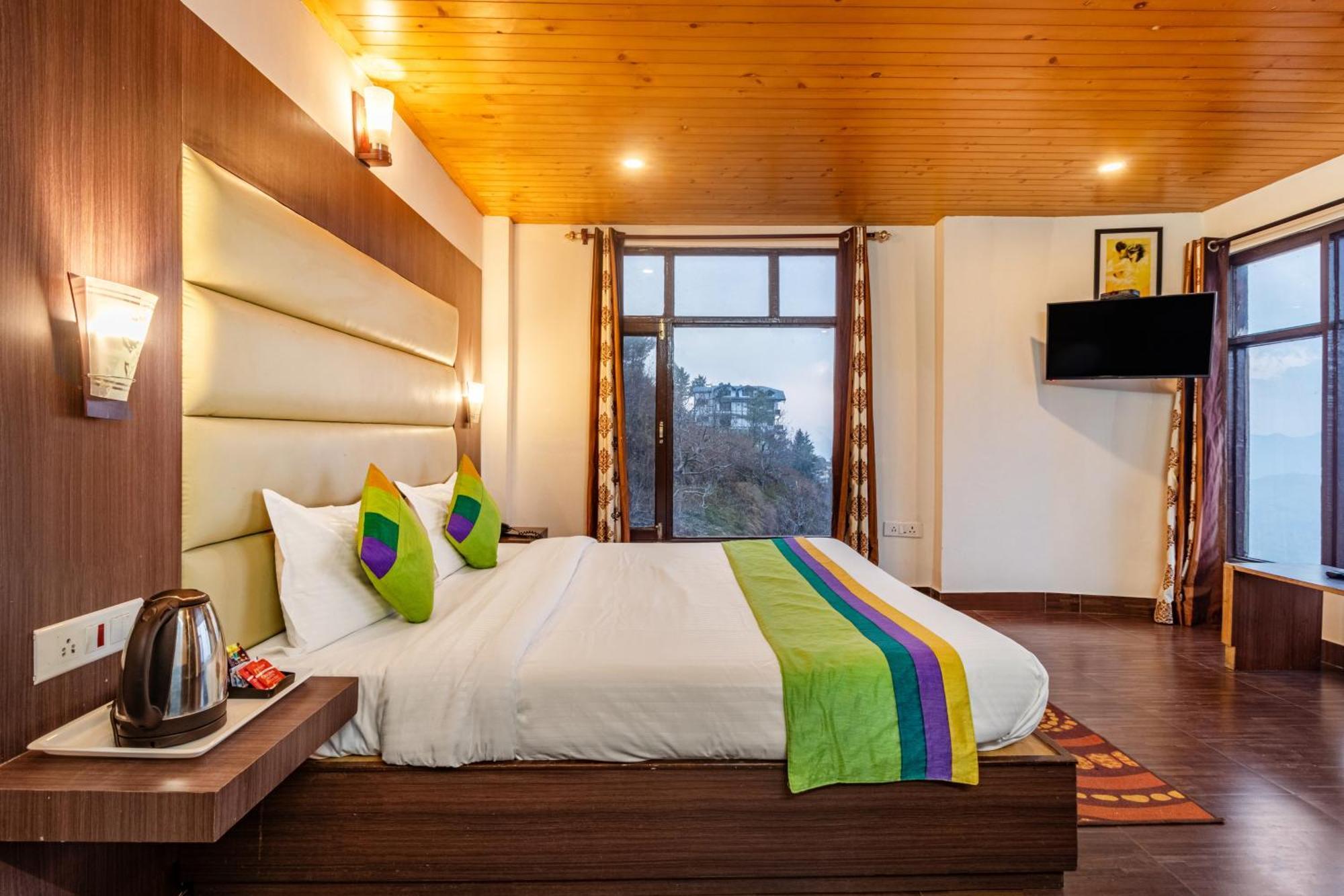 Treebo Snow View Resort Kufri With Mountain View 西姆拉 外观 照片